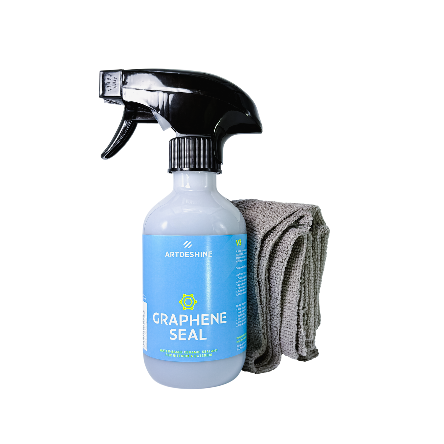 Graphene Seal V3 (300ml) with Microfiber Cloth