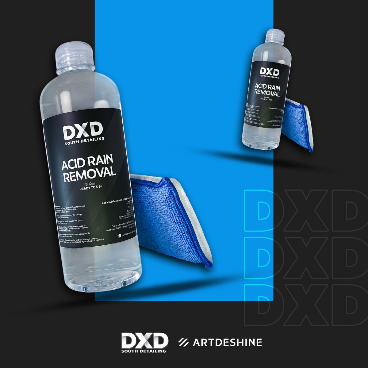 Acid Rain Remove (500ml) w/ Scrubber