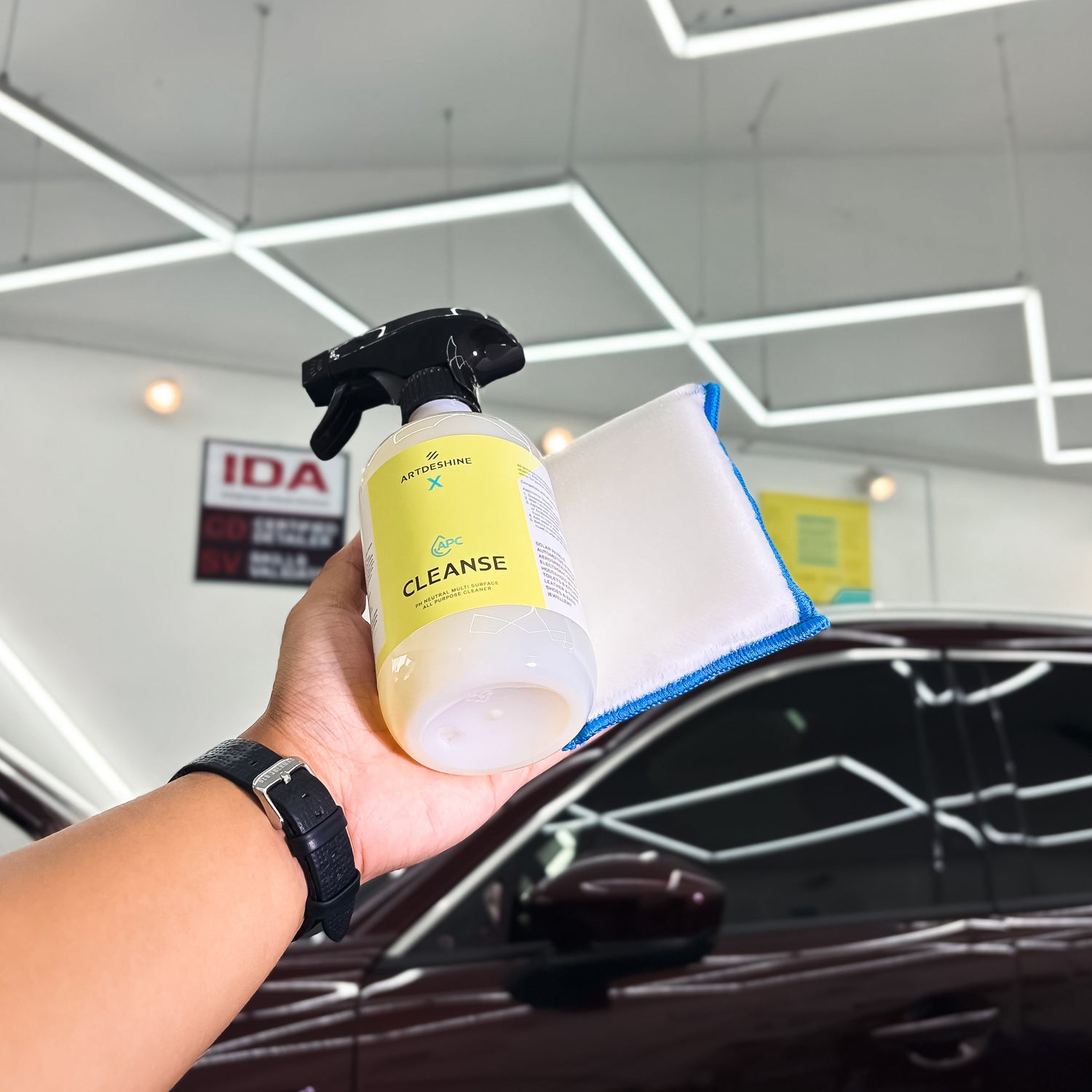APC Cleanse (500ml) w/ Sponge